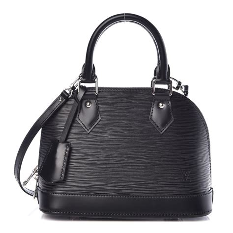 louis vuitton alma epi leather review|louis vuitton alma bb black.